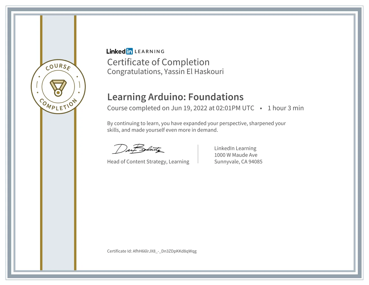 Learning Arduino Foundations